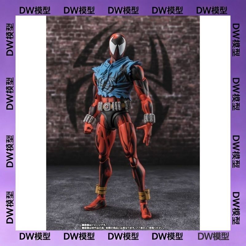【พร้อมส่ง】bandai official s h figuarts shf spider man toy marvel figure[Bandai] Soul Spider-Man SHF 
