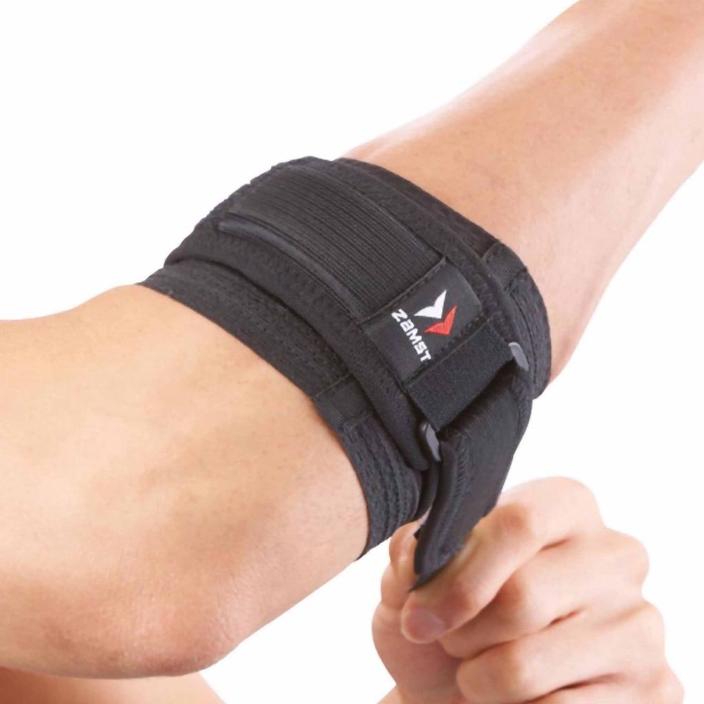 Zamst Elbow Strap – Sports Elbow Brace with Pressure Pad for Tennis, Golf, Pickleball & Badminton