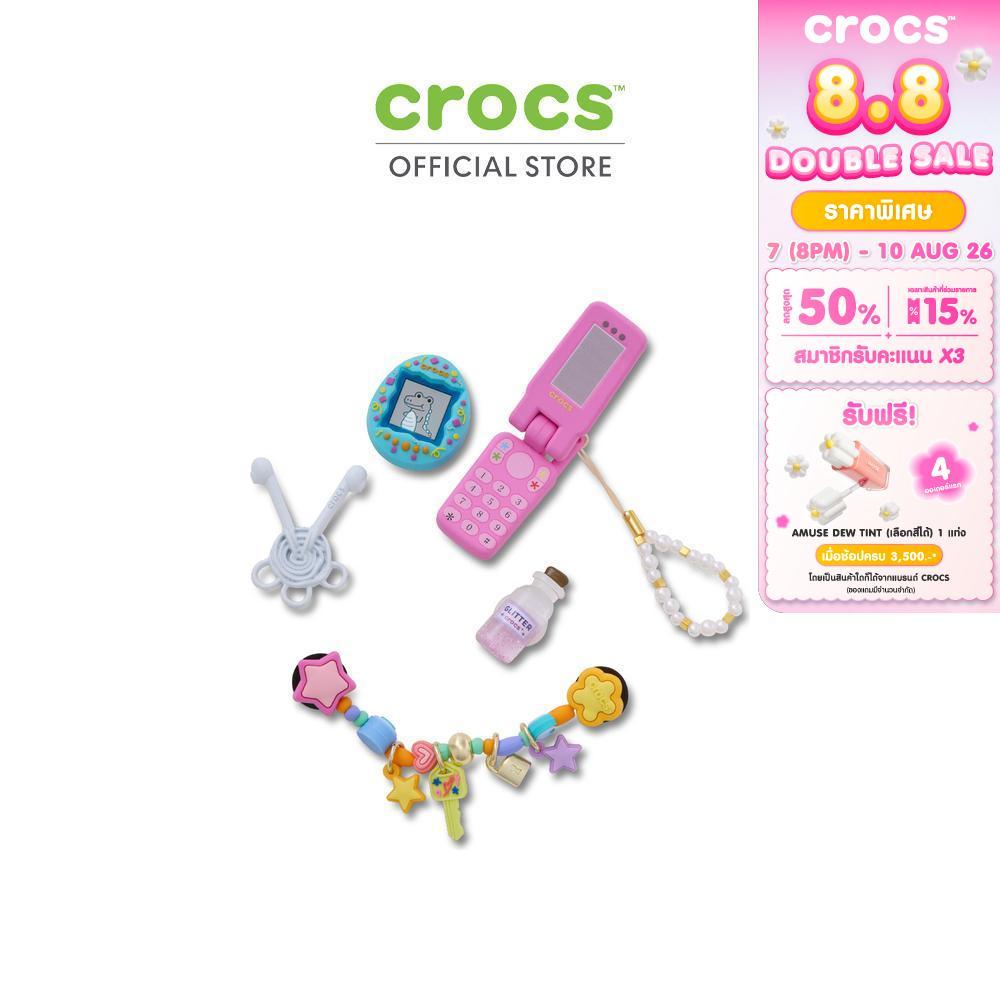 CROCS ตัวติดรองเท้า JIBBITZ™ GIRLY JUNK DRAWER 5 PACK