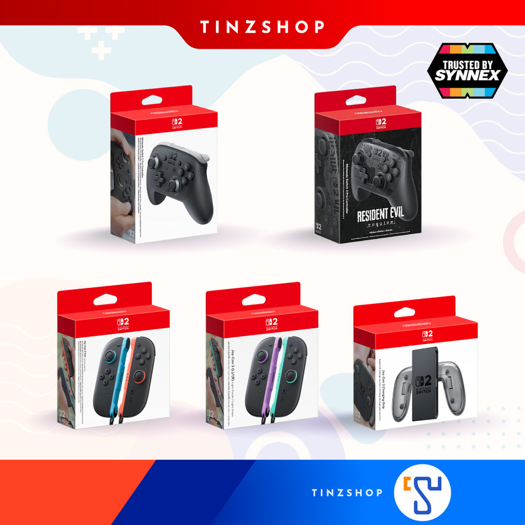 [ส่งด่วน] Nintendo Switch 2 : Accessories : Joy Pro2 , Joy Con2 , Joy Nintendo จอยโปร จอยคอน ของแท้ ประกันศูนย์ Synnex