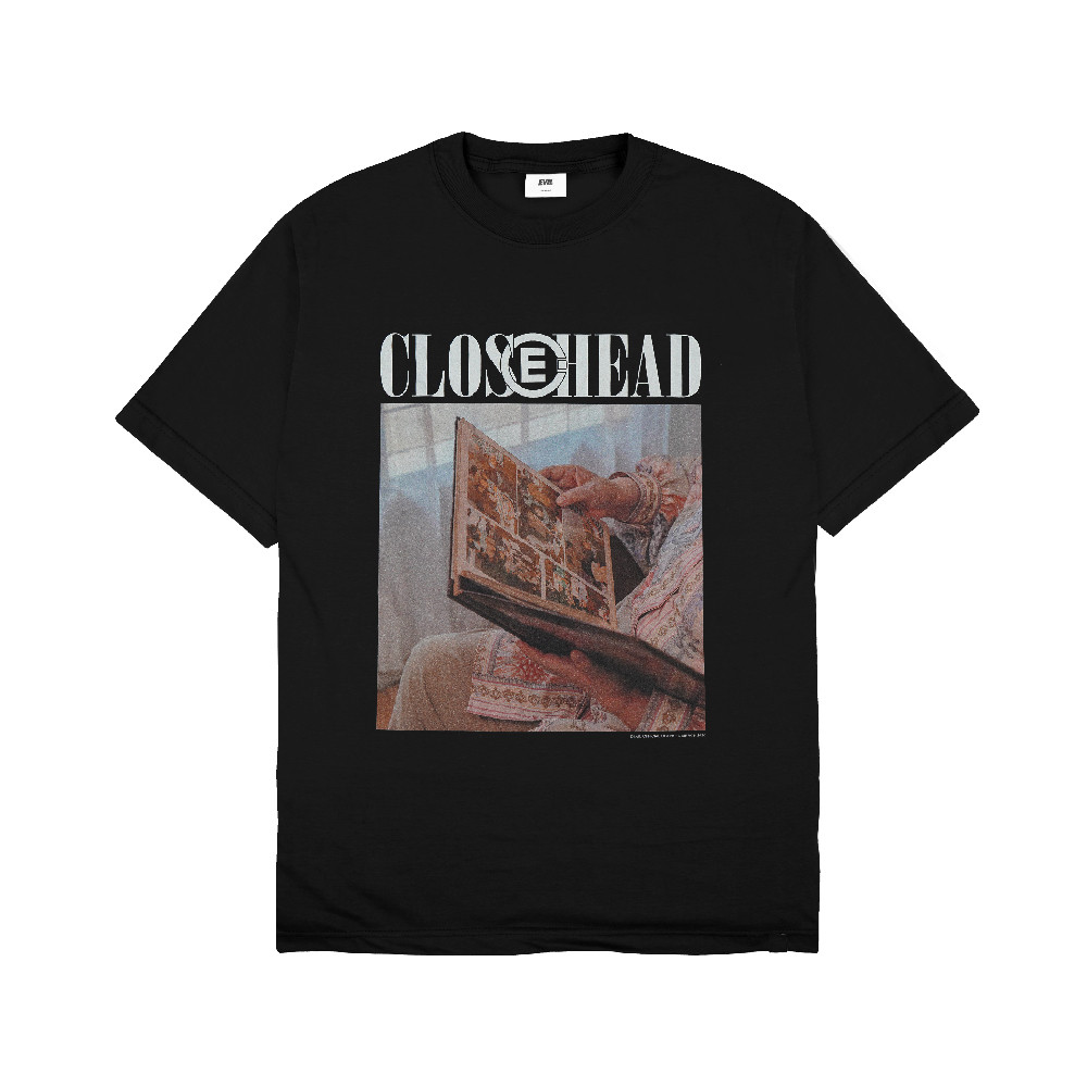 EVIL TSHIRT - EVIL X CLOSEHEAD สีดํา