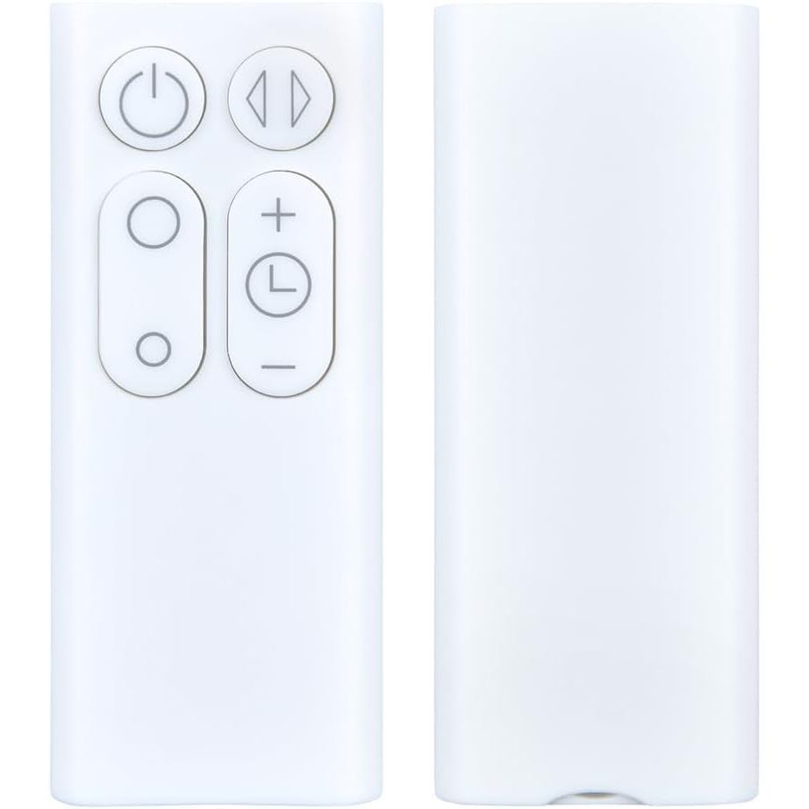 PZL สําหรับพัดลม Dyson AM06 AM07 AM08 รีโมทคอนโทรล 965824-01 965824-02 - สีเงิน ไม่มีแบตเตอรี่
