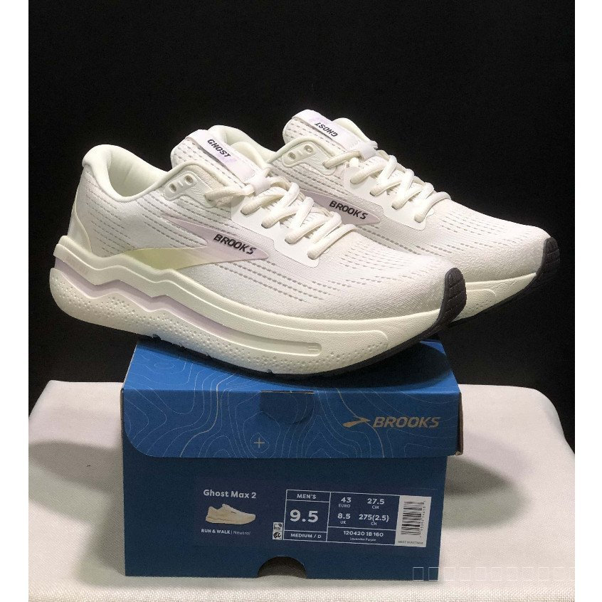 รองเท้าวิ่งผู้หญิง Brooks Ghost Max 2 ออกแบบมาสําหรับการระบายอากาศและความสะดวกสบาย H4SO
