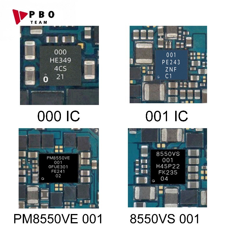 JDT 2-10PCS 001 000 PM8550VE-001 PM8550VE 8550VS 000 8550VS-001 4C3 Power IC สําหรับ Samsung S23 S24