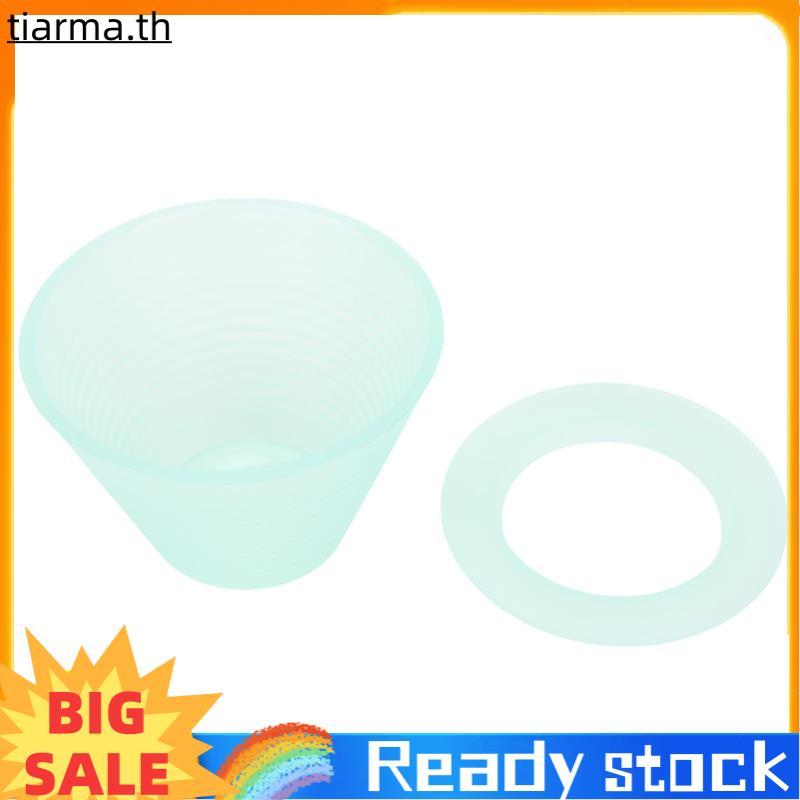 TIARMA เกรดอาหาร PP ก้นแบน Pour over Coffee Brewing Filter Coffee Dripper Pour over Coffee Filters
