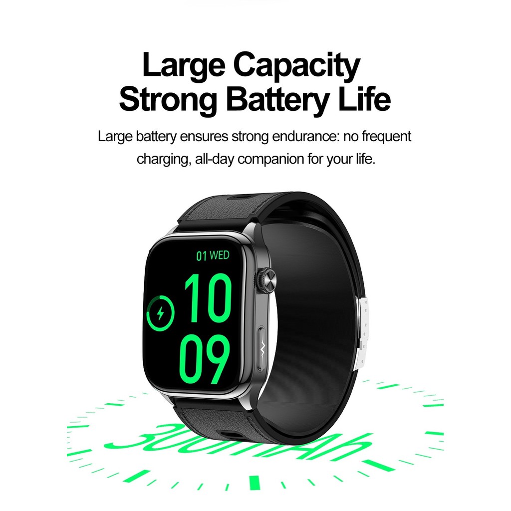 ZMZ นาฬิกา Smartwatch รุ่น S101 วัดความดัน กันน้ำ IP66 วัดอัตราการเต้นหัวใจ แม่นยำ90%