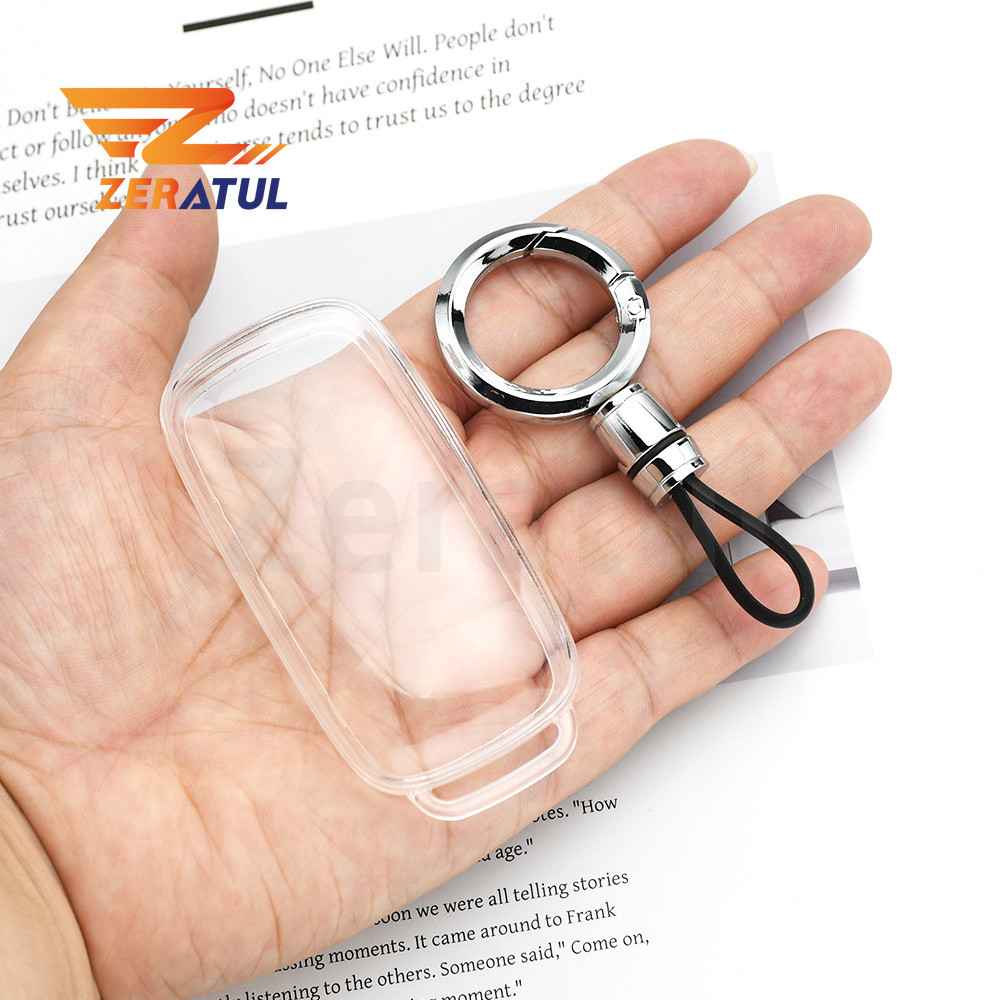 โปร่งใส TPU กุญแจรถ Keyless สําหรับ Geely Galaxy L7 E5 L6 MAX Plus AIR PRO Starship E8 Texture Shell