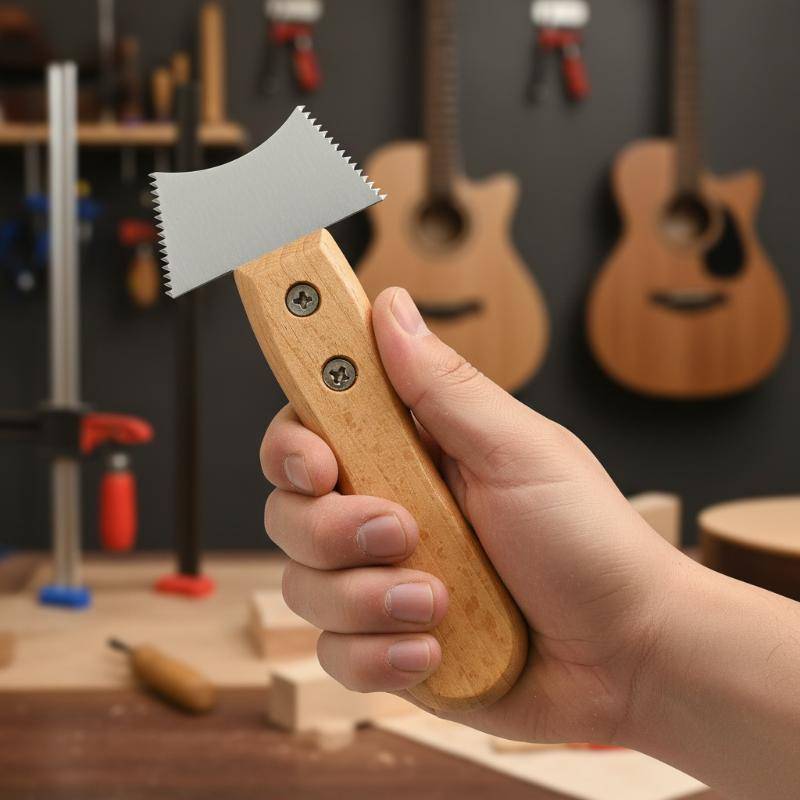 Xo94bsyyu กีตาร์ Fretboard Slot ทําความสะอาด 2 มม.สิ่วสําหรับ Fret Wire Groove ละเอียดเครื่องมือทําค