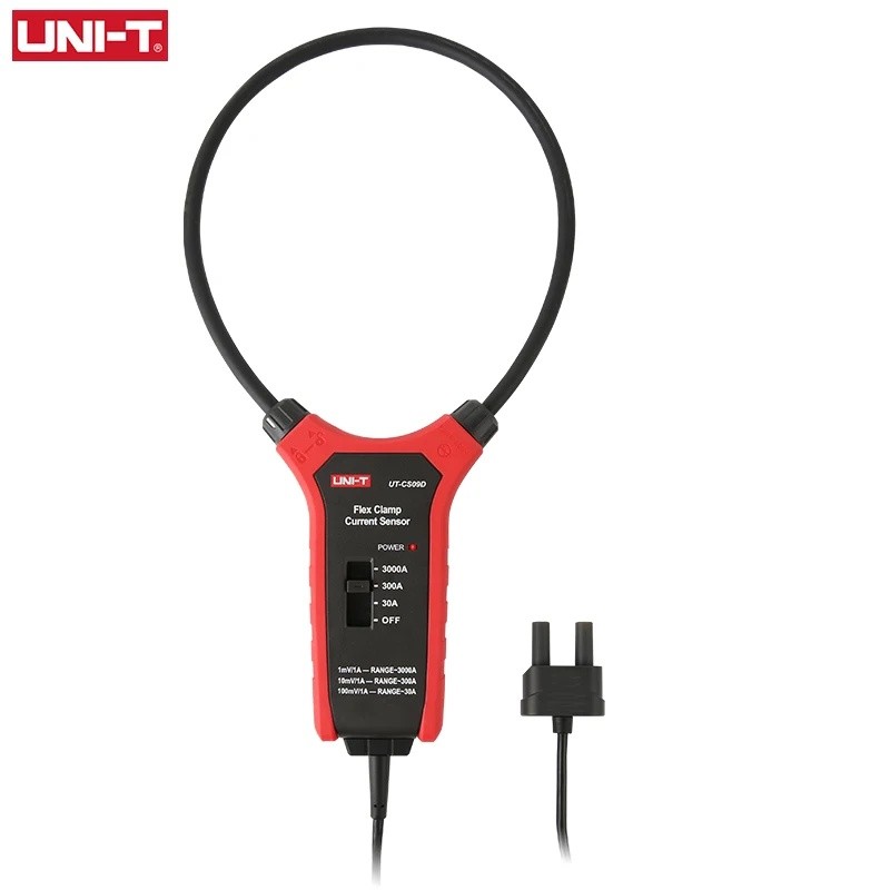 7I9X UNI-T 3000A AC Current Flex Clamp Meter UT-CS09D ยืดหยุ่น CLAMP Sensor คีมแอมป์มิเตอร์ Ampere เ
