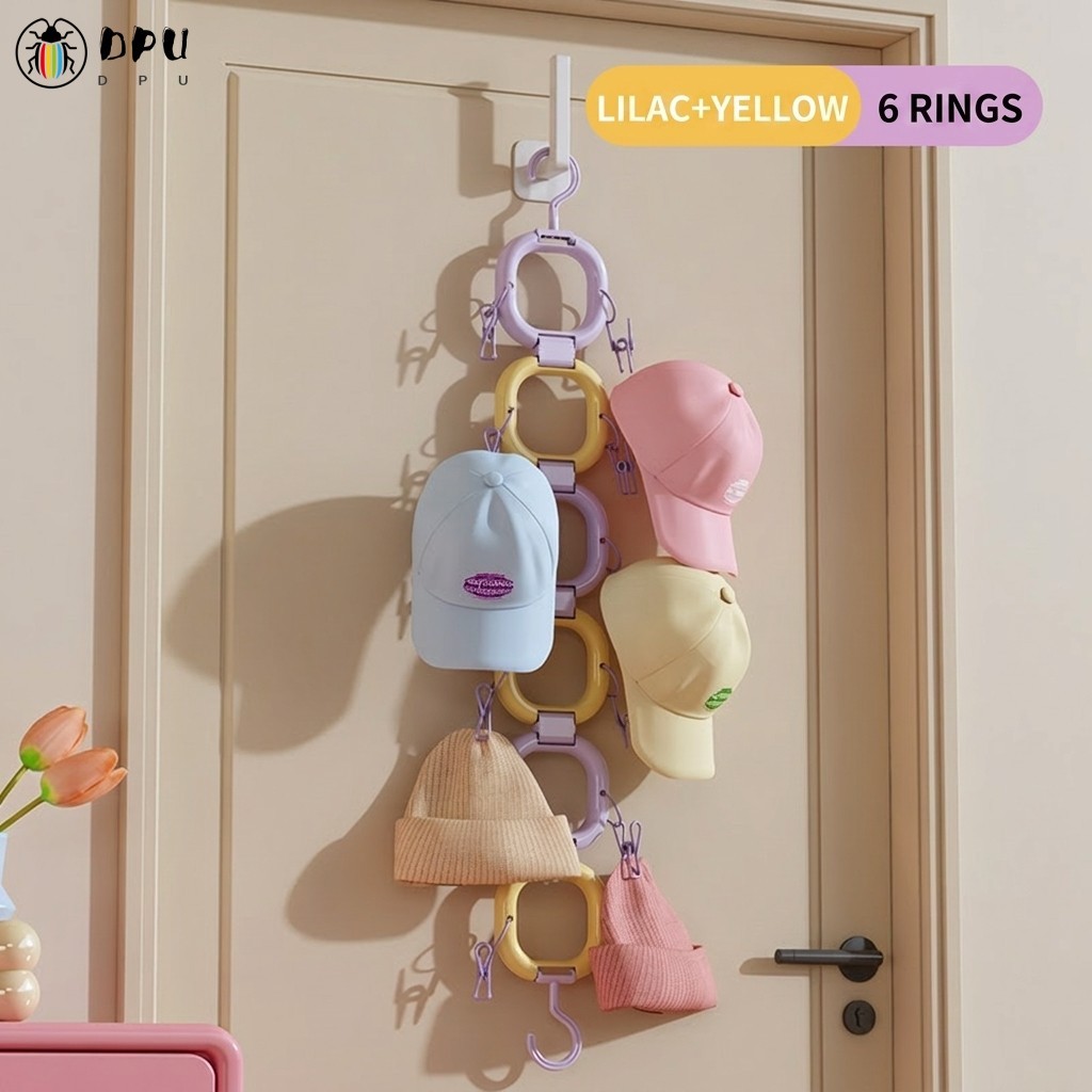 Peaked Cap Storage Rack - ที่จัดระเบียบแบบแขวนอเนกประสงค์สําหรับตู้เสื้อผ้า