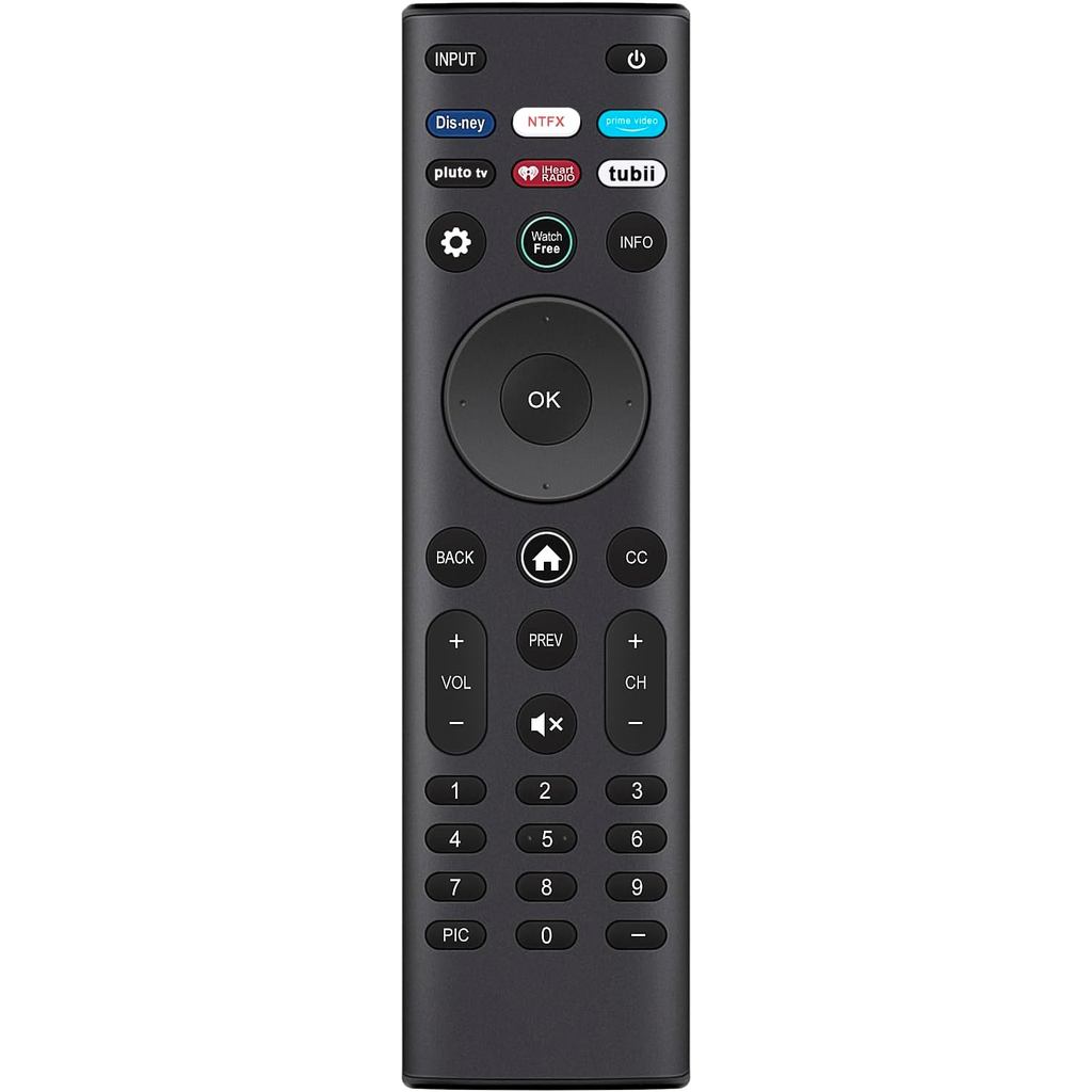 XRT140 เปลี่ยนรีโมทคอนโทรล fit สําหรับ VIZIO 4K LCD LED HDTV สมาร์ททีวี V, D, P, M Series (V4) VHD24