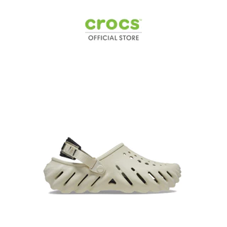 CROCS รองเท้าลำลองผู้ใหญ่ ECHO CLOG รุ่น CS 207937-2YJ - BONE/BLACK
