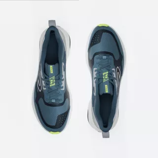 Decathlon Men'S Running And Trail Running Shoes - Kiprun รองเท้าวิ่งและวิ่งเทรลสำหรับผู้ชาย รุ่น Jf 190 Grip - Blue