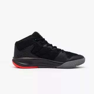 Decathlon Adult Basketball Shoes Essential 100 รองเท้าบาสเกตบอล สำหรับผู้ใหญ่ รุ่น Essential 100 - Black