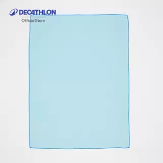 Decathlon Ultra Compact Microfibre Towel ผ้าขนหนูไมโครไฟเบอร์รุ่นกะทัดรัดเป็นพิเศษ ขนาด M 60 X 80 เซนติเมตร - Blue