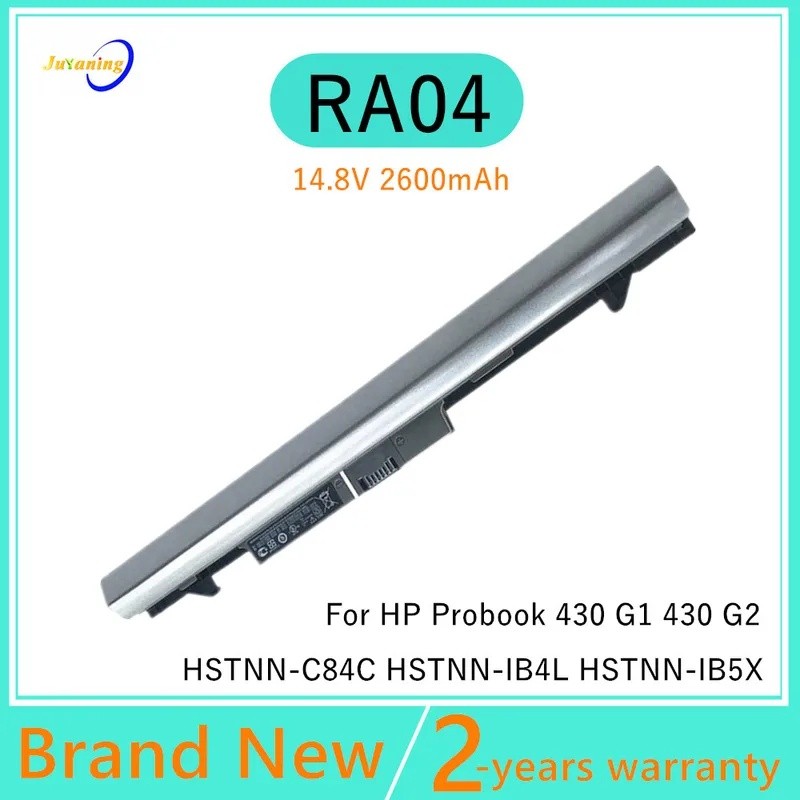 RA04 แบตเตอรี่แล็ปท็อปสําหรับ HP ProBook 430 G1 G2 HSTNN-IB4L H6L28ET H6L28AA HSTNN-IB5X HSTNN-W01C 