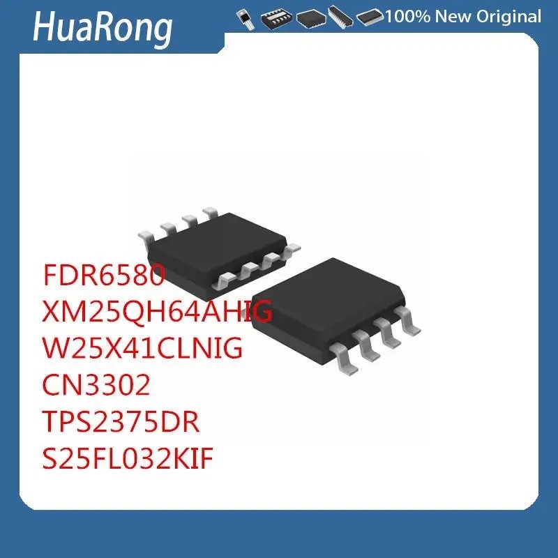 10 ชิ้น/แบทช์ XM25QH64AHIG QH64AHIG QH64AH1G SOP-8 W25X41CLNIG CN3302 S25FL032KIF FDR6580