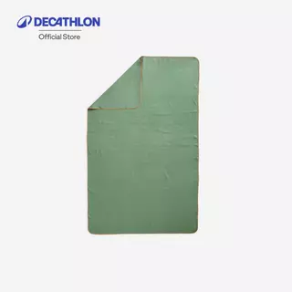 Decathlon Swimming Microfibre Towel Size Xl 110 X 175 Cm ผ้าขนหนูไมโครไฟเบอร์รุ่นกะทัดรัด ขนาด Xl 110 X 175 ซม. - Khaki