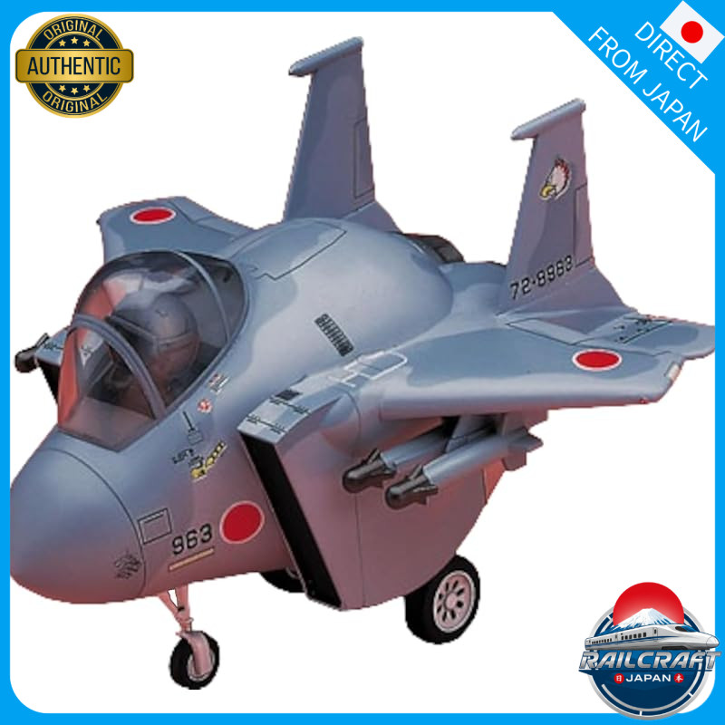 Hasegawa Egg Plane Japan Air Self-Defense Force F-15 Eagle Non-Scale Plastic Model TH1