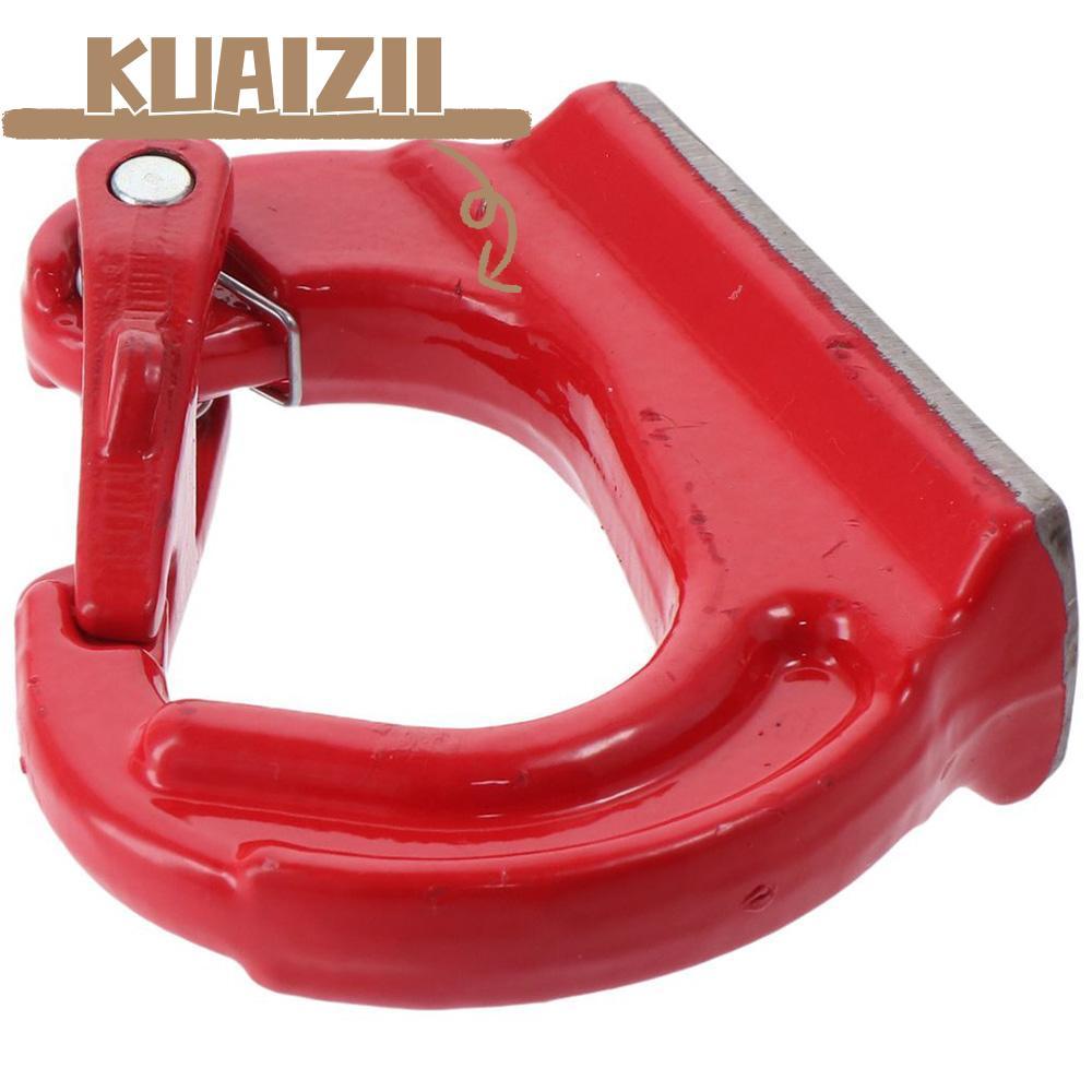 KUAIZII G80 Weld-on Anchor Hook,โลหะผสมเหล็กสีแดงHeavy Duty Lifting Hook, Forged Latch 4400lbsความจุ