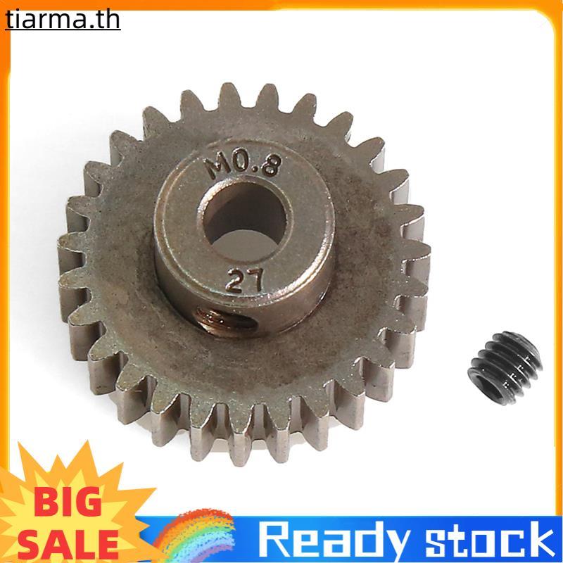 TIARMA M0.8 27T เกียร์มอเตอร์ Pinion เกียร์ 5647 สําหรับ UDR ไม่จํากัด Desert Racer 1/7 RC รถอะไหล่อ