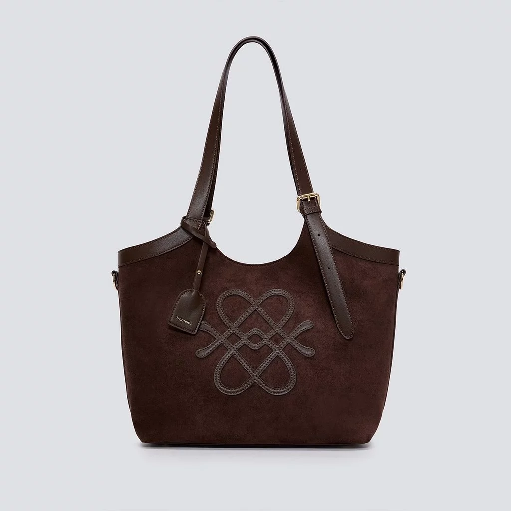 [Pomelo] กระเป๋าหนังกลับ / Carry Bag