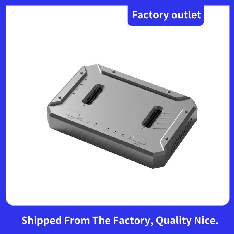 Enclosure Dock M.2 Dual-Bay Hard Drive Dock 20Gbps SSD Enclosure Type-C Drive Dock Accessories