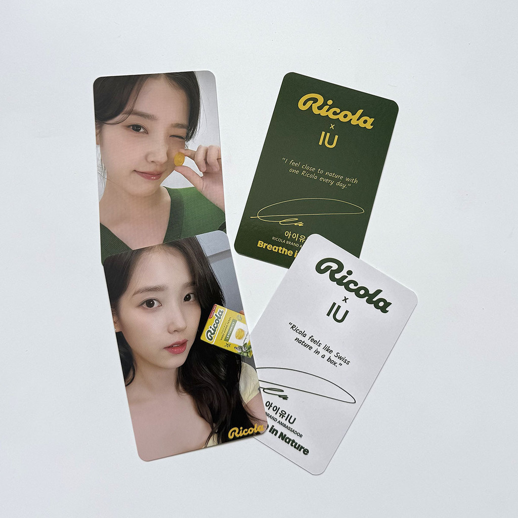 IU Ricola Joint Limited Photocard Ricola Photocard