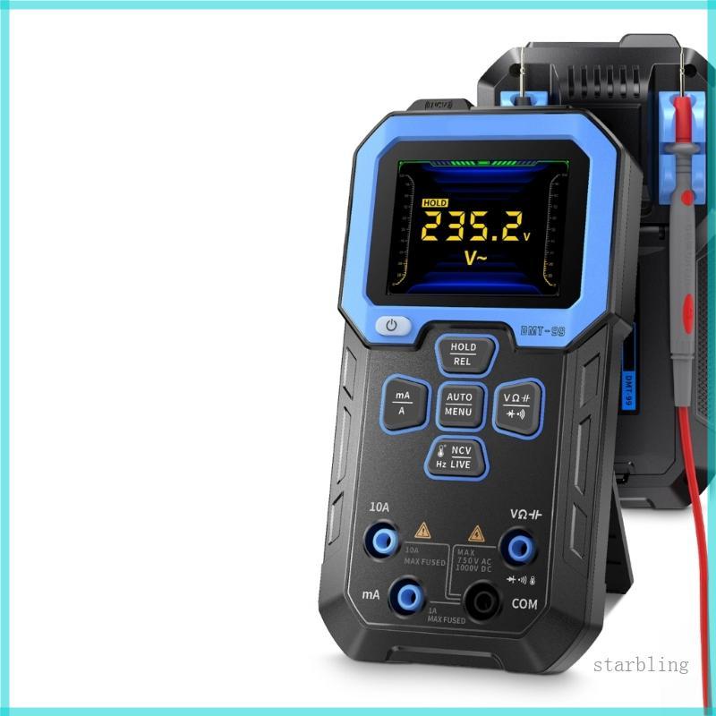 Star 10000 นับโวลต์มิเตอร์ Ohmmeter สําหรับ Live Phase NCV Test Voltage Tester แบบพกพา
