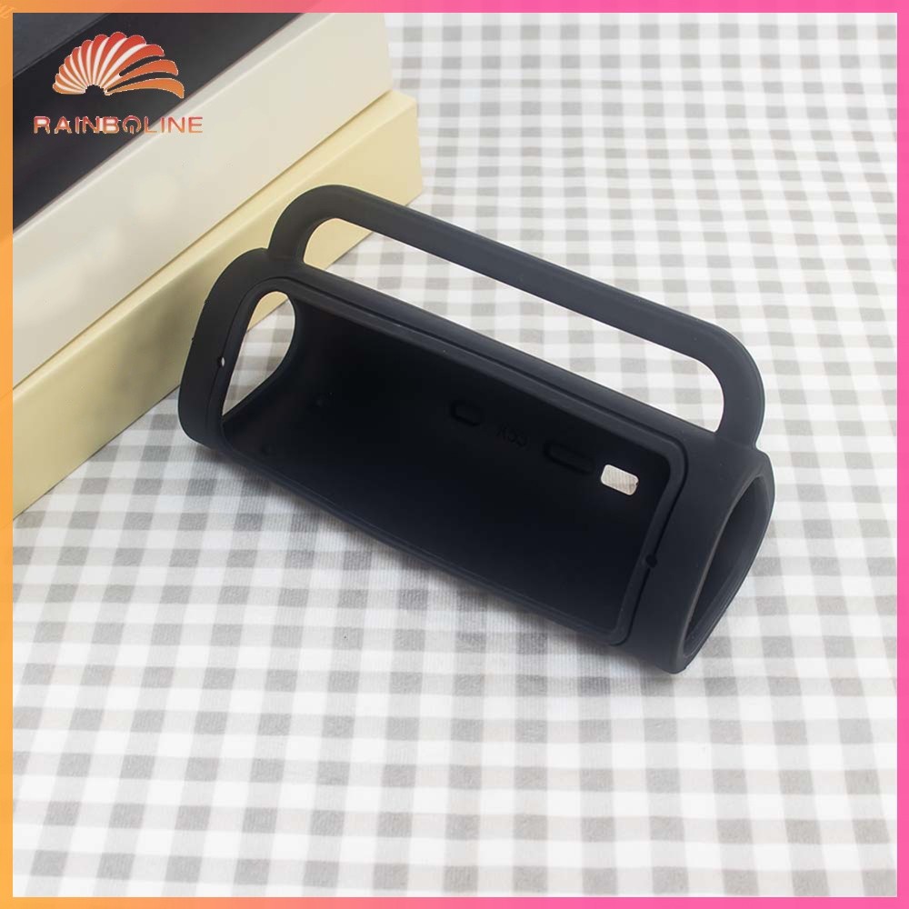 ฝน❤  สําหรับ Sonos Roam 2 เคสซิลิโคนกันกระแทกกระเป๋าถือสีทึบฝาครอบป้องกันสําหรับ Sonos Roam 2 ลําโพง