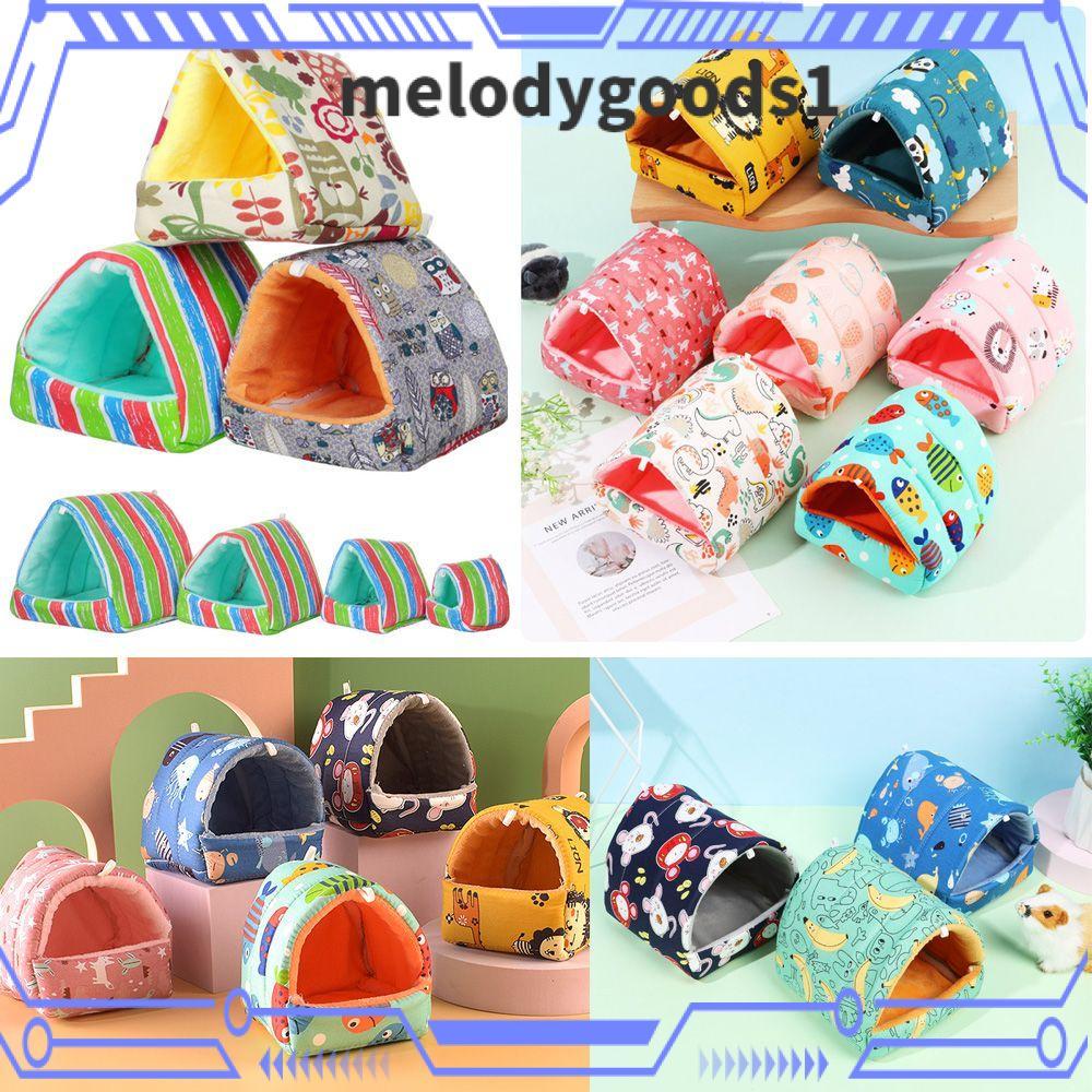 MELODYGOODS Hamster House Cute Mini Cage Winter Rabbit Squirrel Warm Mat