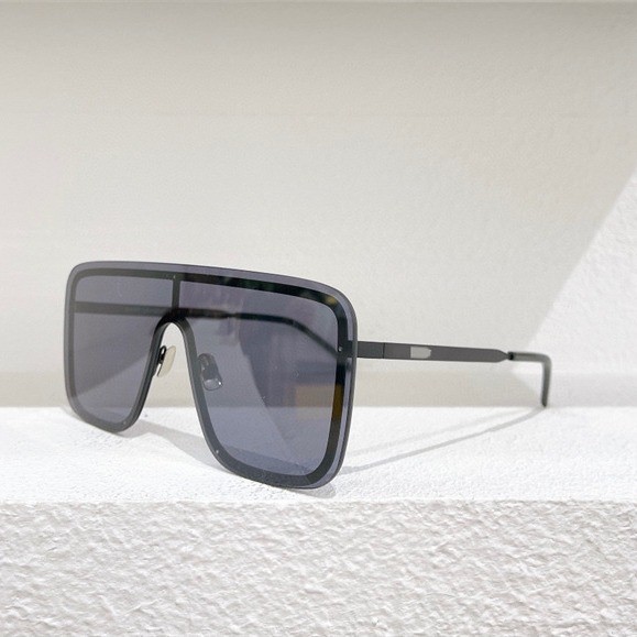 4V2K Y/S New Product SL364Large square metal sunglasses, the same style as worn by internet celebrit
