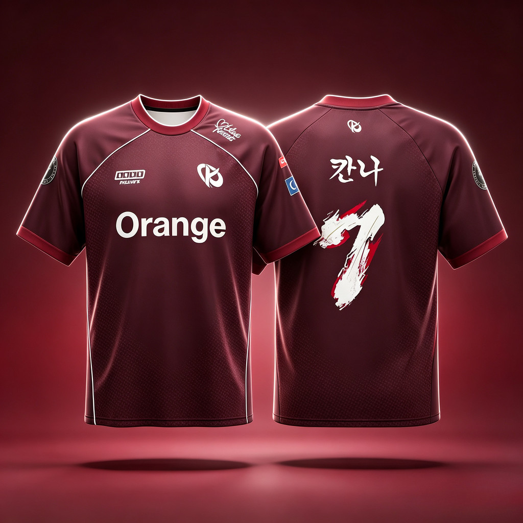Karmine Corp Esports Club 2026 Uniforms Jersey KCorp Korea Fans LOL Team T-shirts Art 3D Print Train