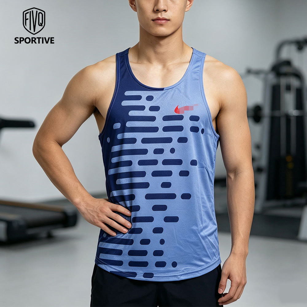 Men's breathable running vest