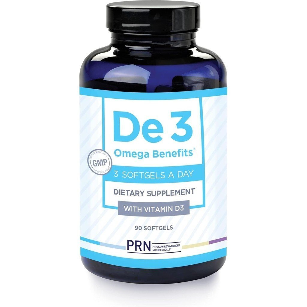 PRN-De3 Omega nucking Oil for Dry Eyes - 2240mg EPA & DHA in Triglyceride Formula - New & Improvemen