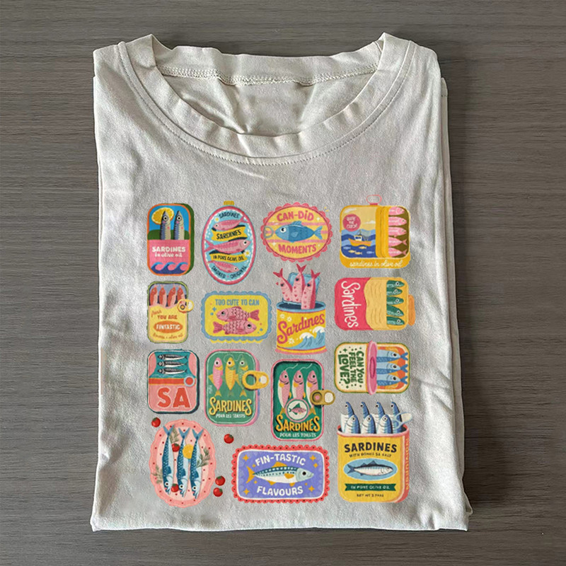 Sardines T-shirtbKcN