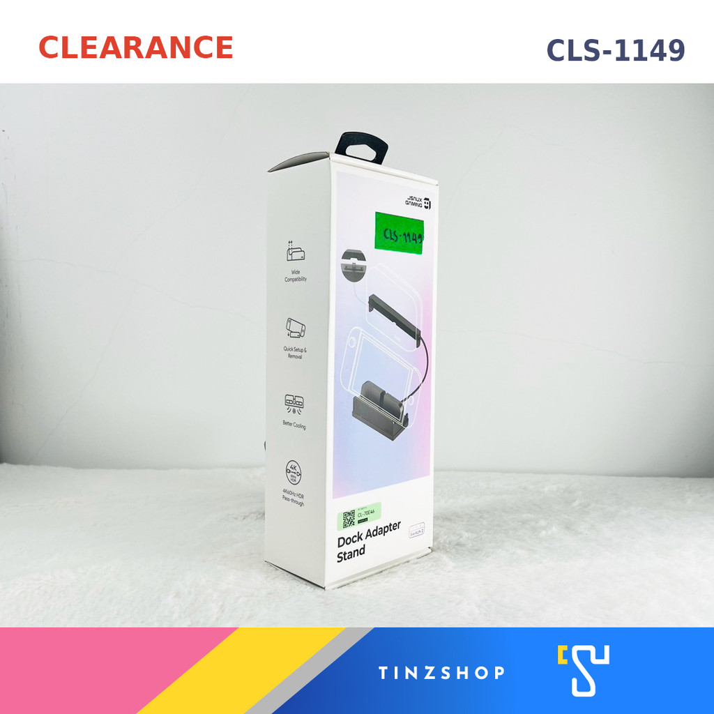 [Clearance] CLS-1149 JSAUX สายต่อแท่นวางเครื่อง Switch 2 , 2in1 Extension Cable & Stand Dock (สินค้า