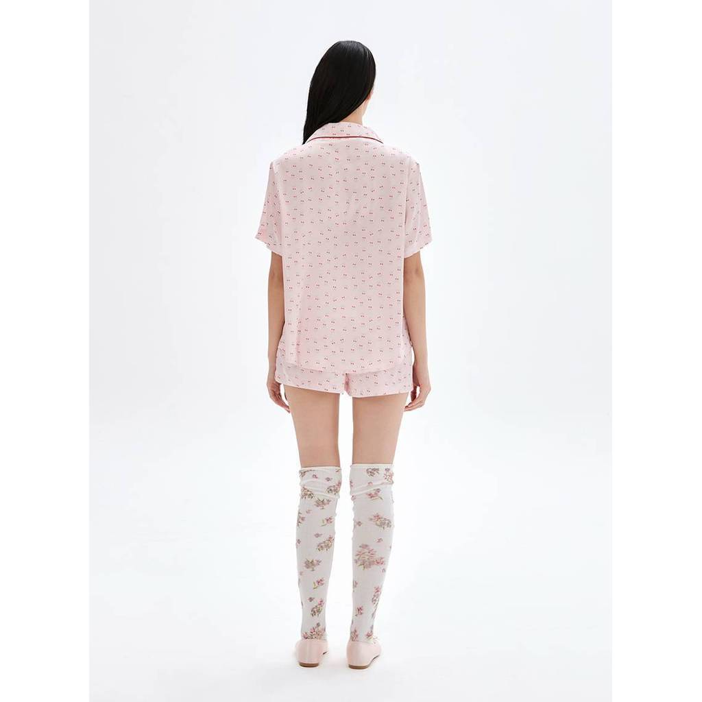 เซ็ตชุดนอน เสื้อแขนสั้น กางเกงขาสั้น รหัส SVG26011 — صورة 3