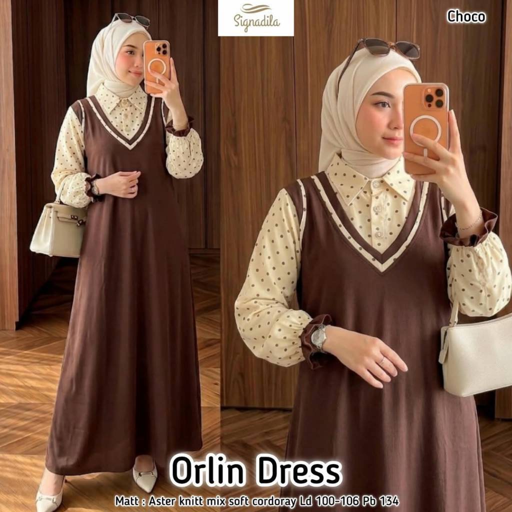 2808 ORLIN DRESS Trend FASHION โดย SIGNADiLa