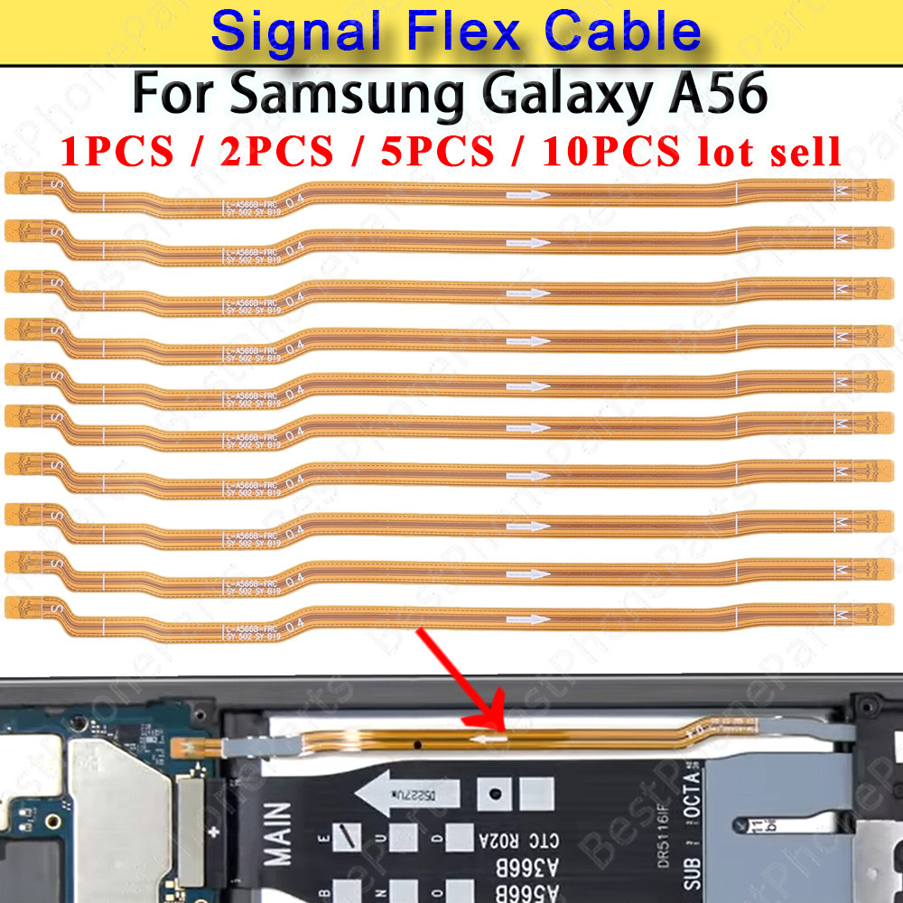สําหรับ Samsung Galaxy A56 5G SM-A566 สัญญาณเสาอากาศ FRC Ribbon Flex Cable เสาอากาศเชื่อมต่อเปลี่ยนอ