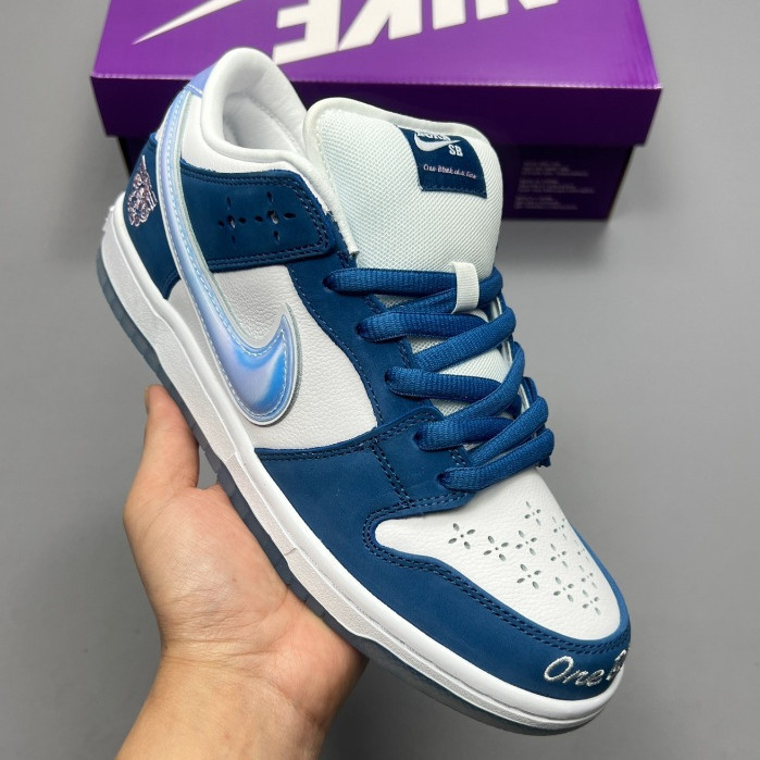 Born x ยก x SB Du Low Board Shoes Release Date" Time" Leisure Sports รองเท้าสเก็ตบอร์ด FN7819-400