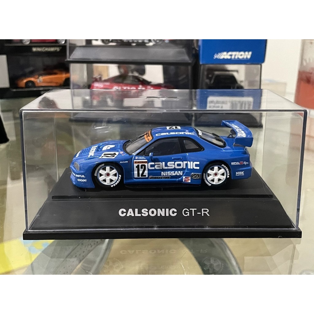 [สต๊อกพร้อม] 1/43 Ebbro GTR R34 Version แต่ละหายไปกล่องกระดาษด้านนอกรวม 4 ชุดราคาหน่วยราคาราคาราคารา