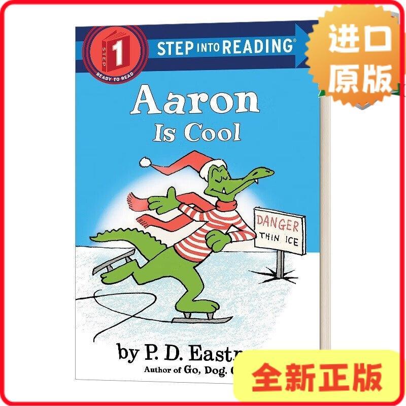 [สต๊อกพร้อมดั้งเดิม] ขั้นตอนสู่การอ่าน 1: Aaron Is Cool Allen Cool English Original Eastman978055351