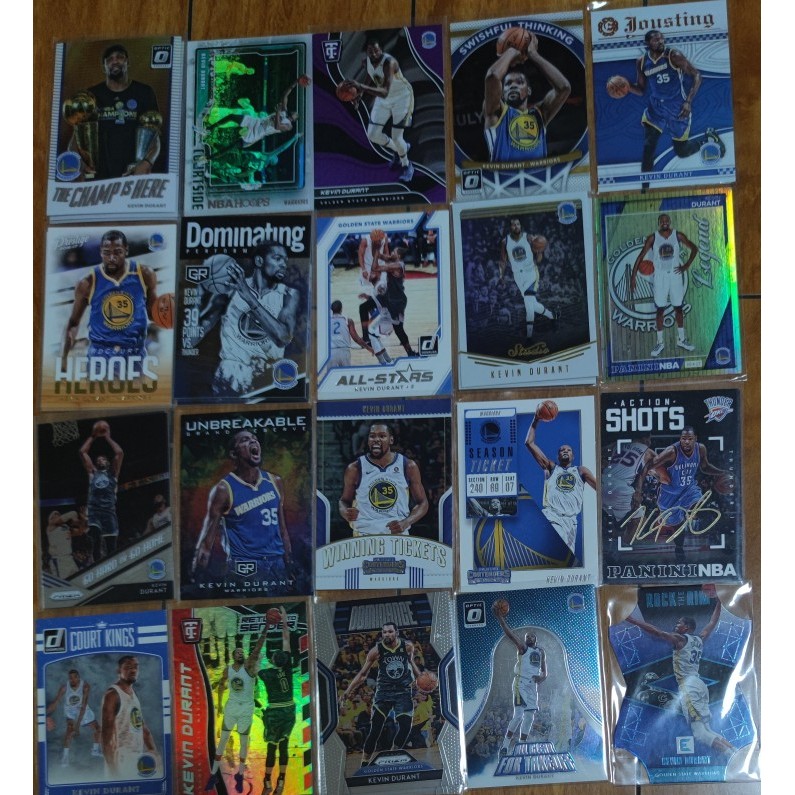 การ์ดดารา NBA Kevin ducat Warriors Panini บริษัท Kevin ducant