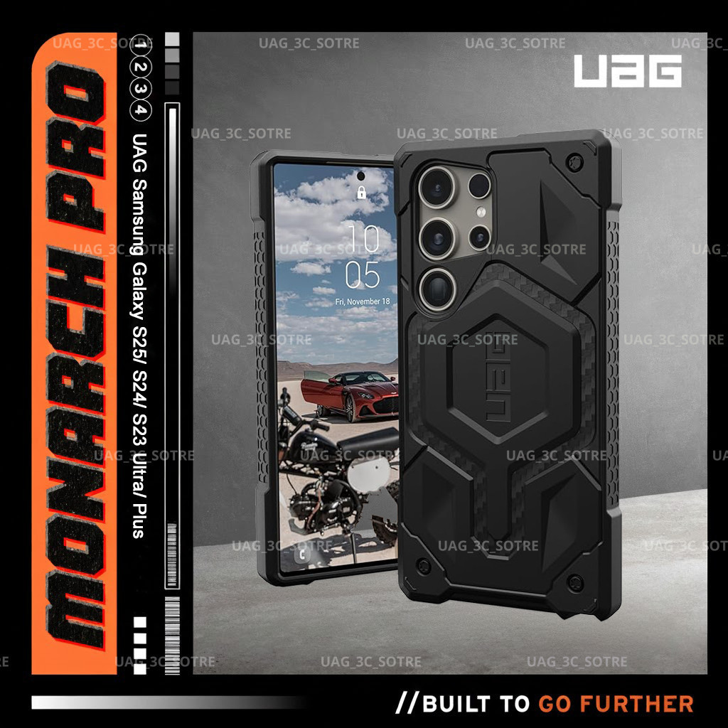 UAG เคสสำหรับ Samsung Galaxy S25 Ultra / S24 Ultra / S23 Ultra รุ่น Monarch Pro Case