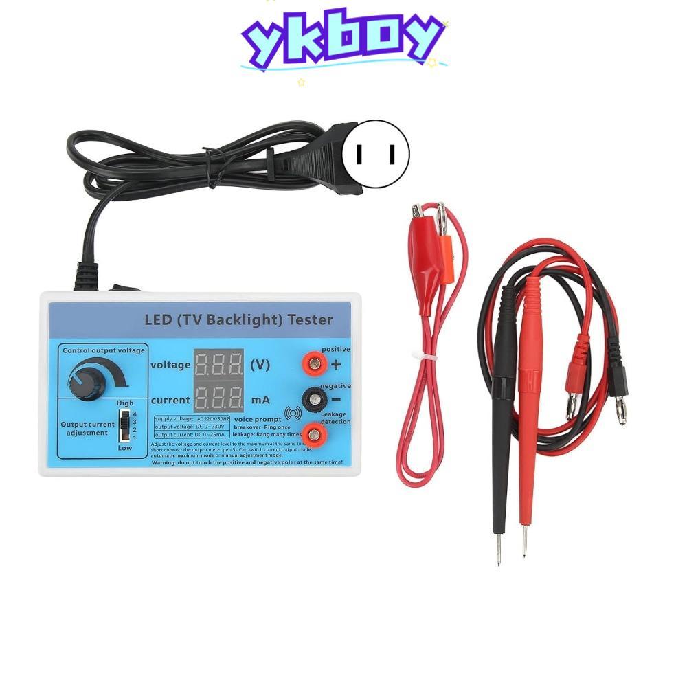 YKBOY LED TV Backlight Tester, มัลติฟังก์ชั่น 0-230V เอาต์พุต Backlight Strip Tester,ปรับอัจฉริยะปลั