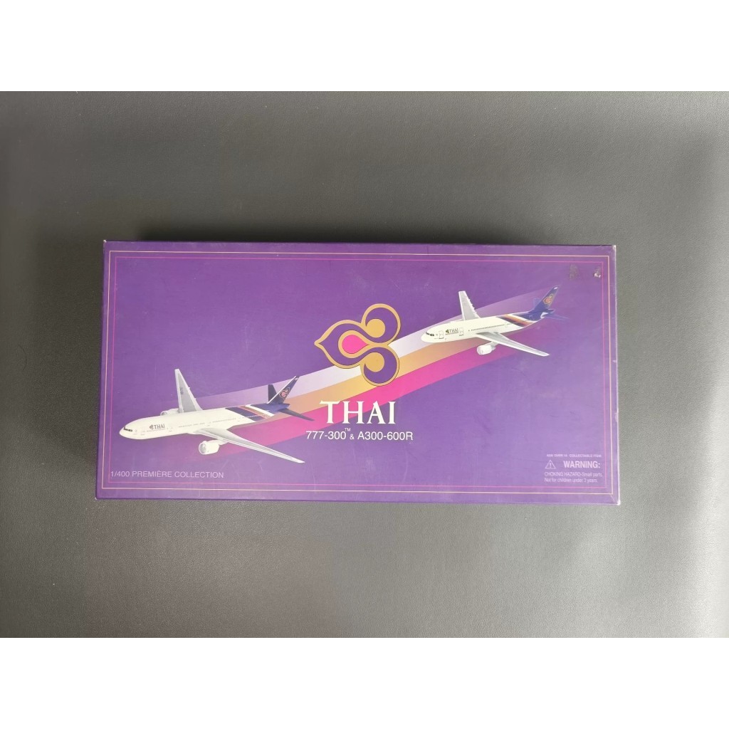 [Ready Stock] Thai Airlines B777-300 และ A300-600R Veyron No. 55947~1: 400 เครื่องคู่