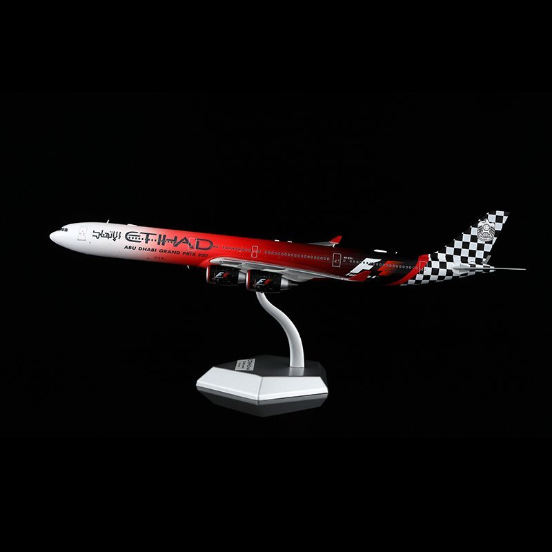 พร้อมส่ง SQ Wings 100/200 Arthur Airlines A340-600 เครื่องบินโลหะผสม รุ่น A6-EHJ