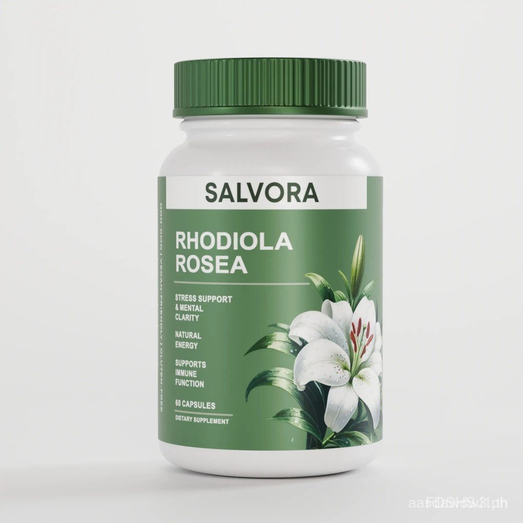 RhodiolaRoseaExtractforStress,Energy&Focus-Adaptogen[500mg]ต้านอนุมูลอิสระSuperfoods N6KJ U5QO