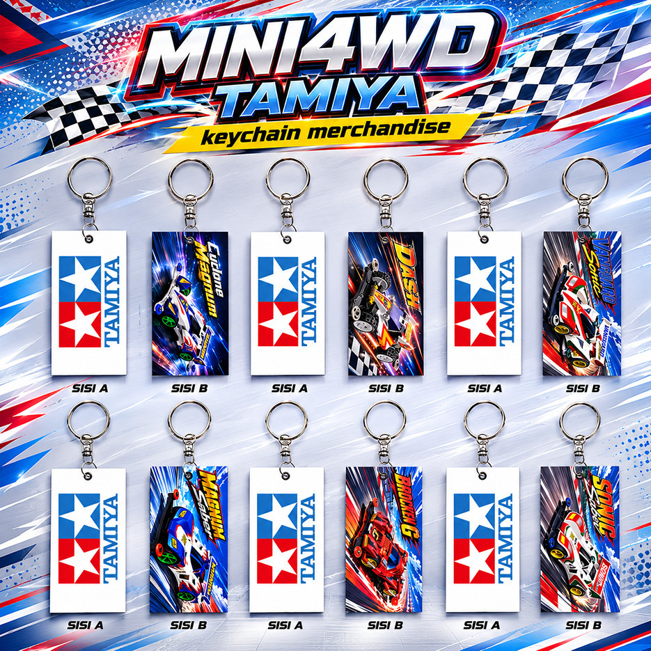 MINI 4 WD TAMIYA สินค้าพวงกุญแจ magnum saber sonic saber